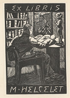 Emil Hlavica – Ex libris M. Helcelet 