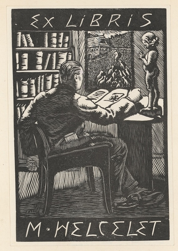 Emil Hlavica – Ex libris M. Helcelet 