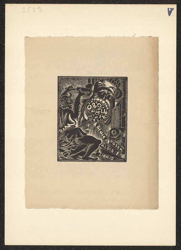 Josef Váchal – Ex-libris Alois Fosek 