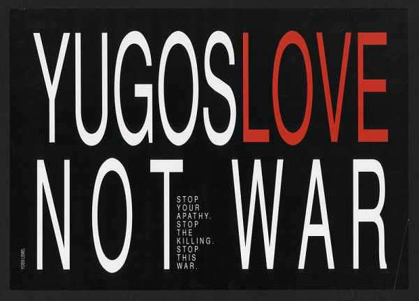 Yossi Lemel – Yugoslove Not War 