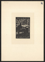 Emil Hlavica – Ex libris M. Helcelet 