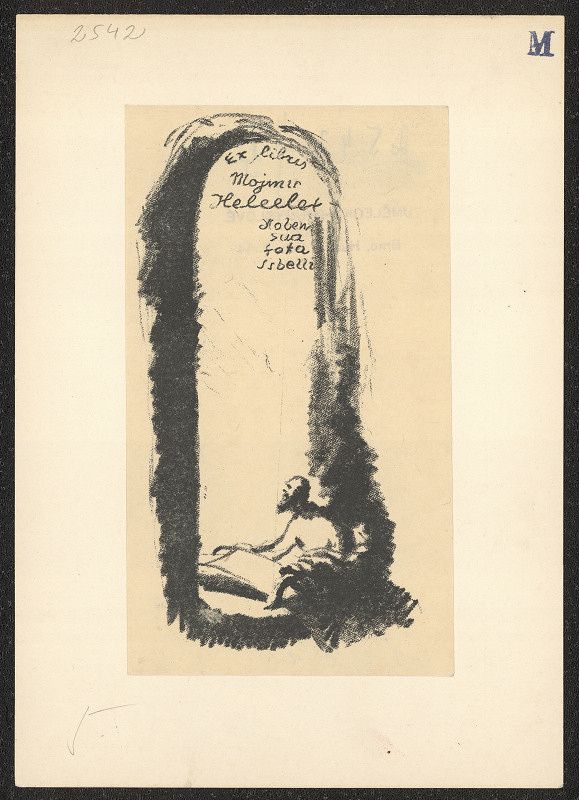 Eduard Milén – Ex libris Mojmír Helcelet 