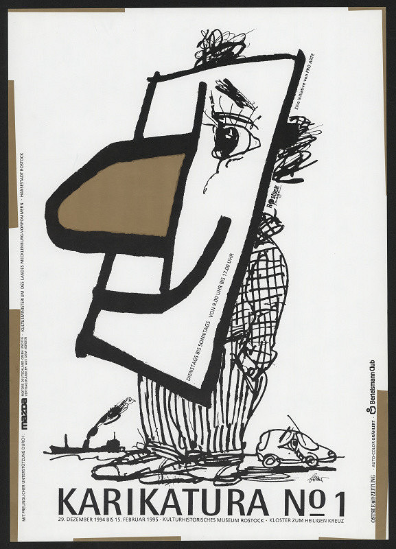 Helmut Feliks Büttner – Karikatura No 1 