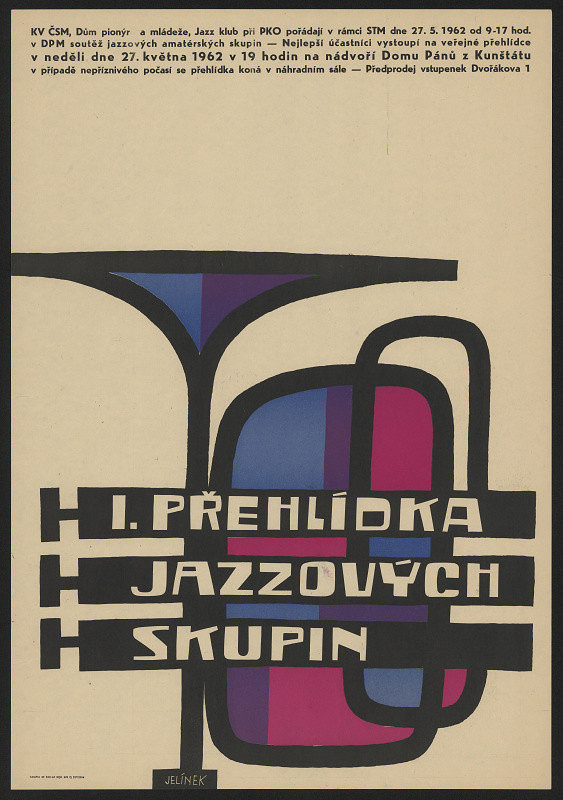 Jelínek – I. přehlídka jazzových skupin 