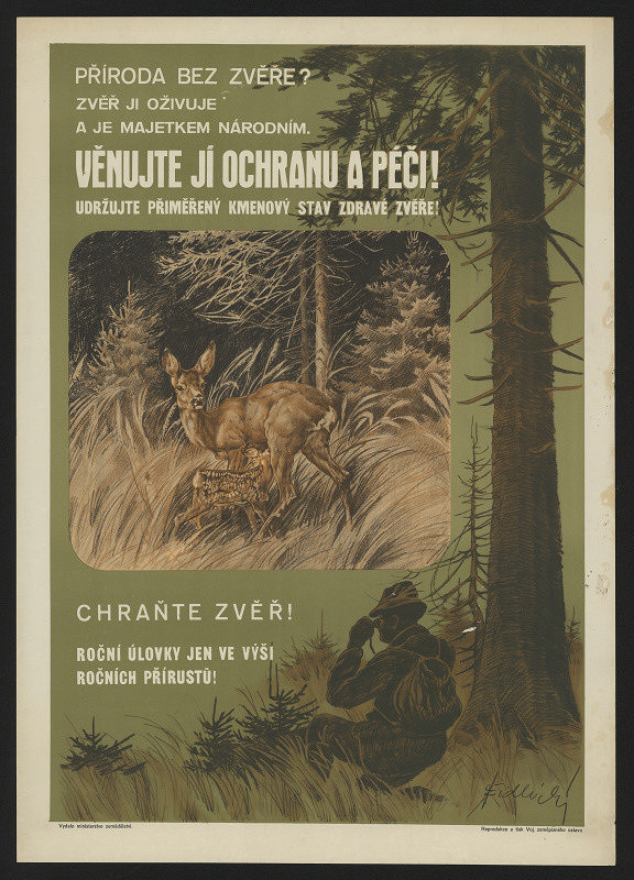 Jiří Židlický (pseud. Jirka Haršák) – Chraňte zvěř 
