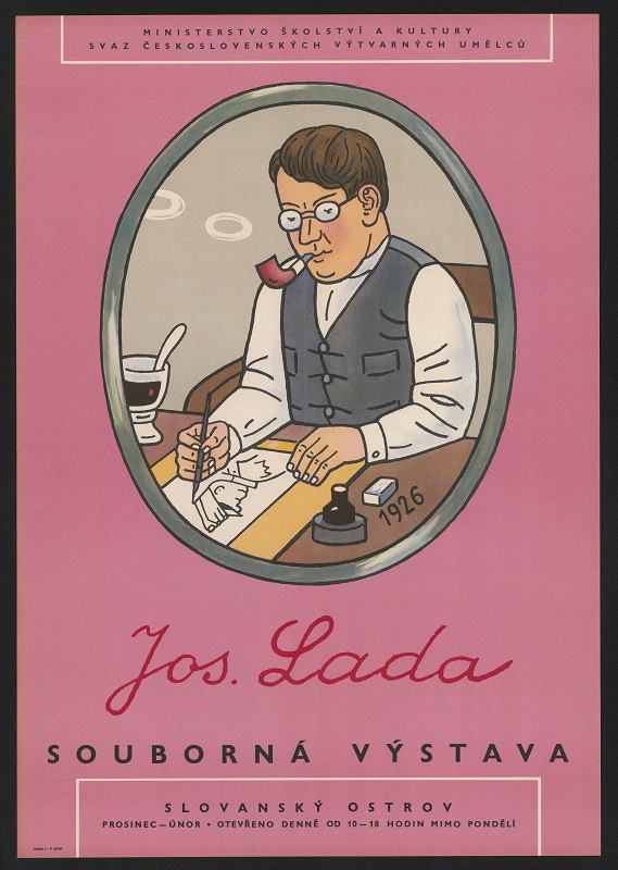 neznámý – Josef Lada - souborná výstava 