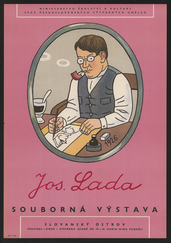 neznámý – Josef Lada - souborná výstava 