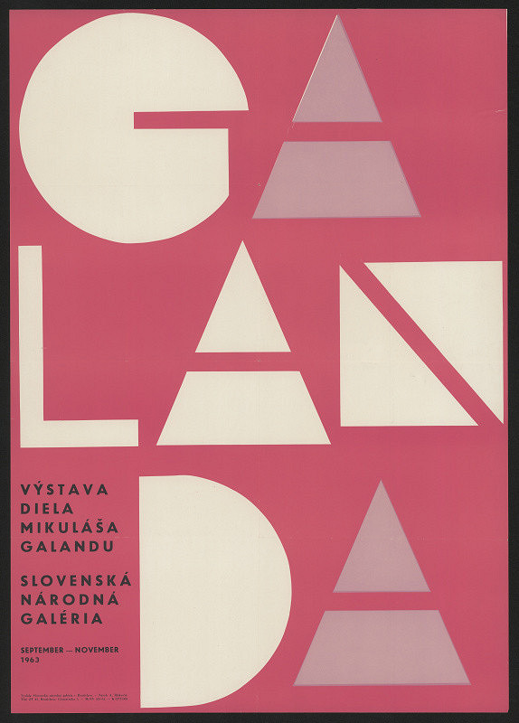 Alojz Riškovič – Výstava diela Miluláša Galandu 
