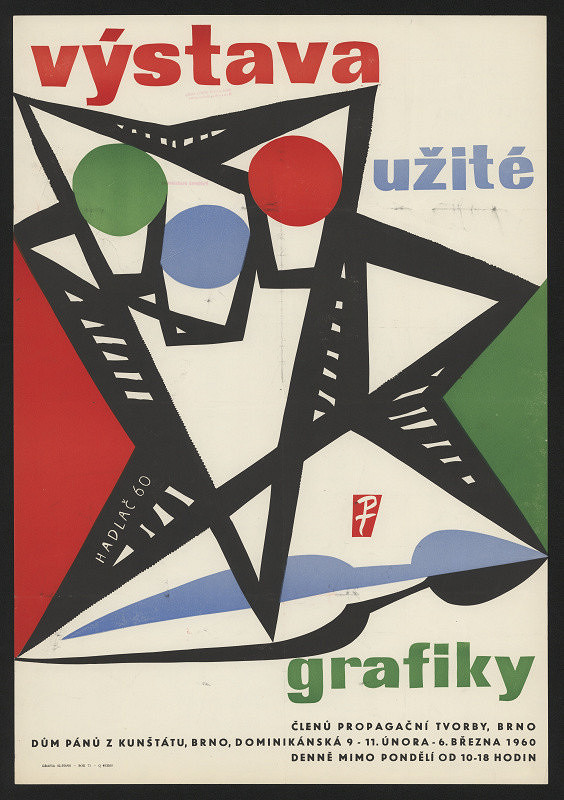 Jiří Hadlač – Výstava užité grafiky 