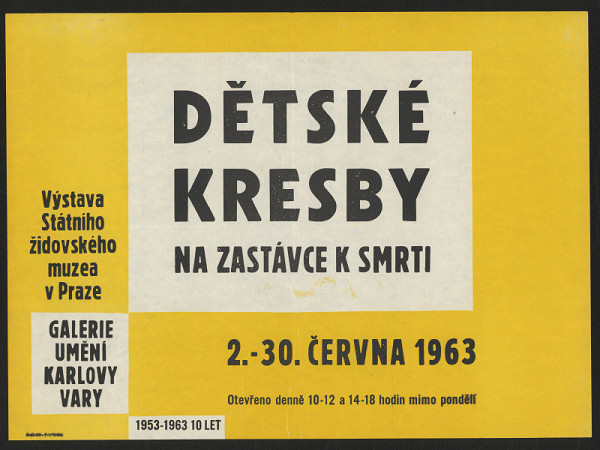 neznámý – Dětské kresby  na zastávce k smrti 
