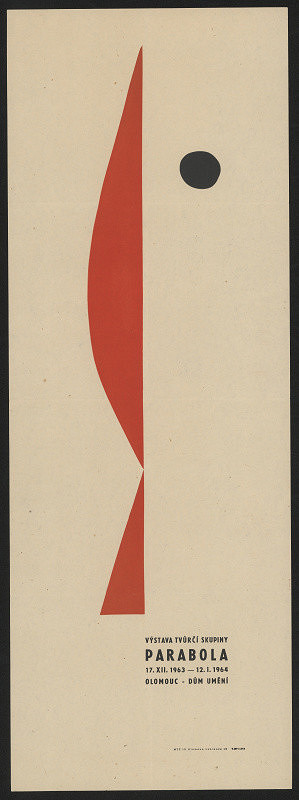 neznámý – Výstava tvůrčí skupiny Parabola 