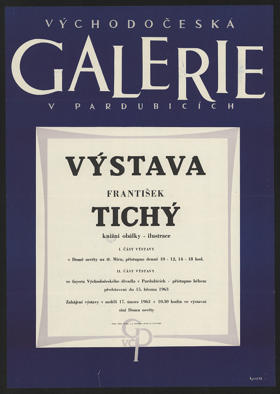 František Kyncl – Výstava František Tichý - knižní obálky, ilustrace 