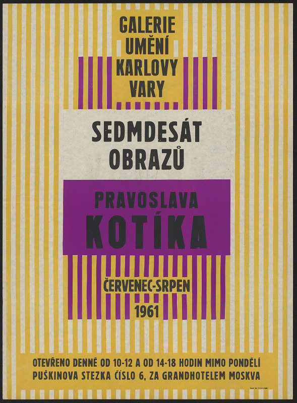 neznámý – Sedmdesát obrazů Pravoslava Kotíka 