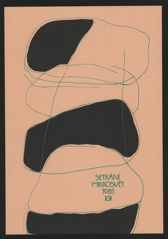 František Hodonský – Setkání. Mikrosvět 1985. 