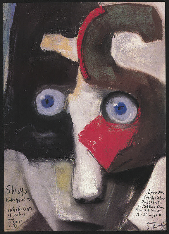 Eidrigewičius Stasys – Exhibition of posters and original works. 