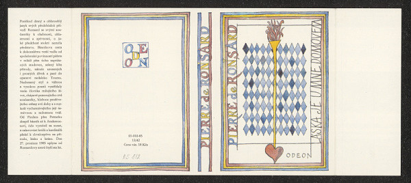 Václav Bláha – Pierre de Ronsard - Láska je u mne domovem 