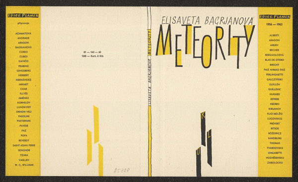 Václav Bláha – Elisaveta Bagrjanová - Meteority 
