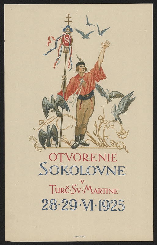 Jaroslav Vodrážka – Otevření sokolovny v Turč. Sv. Martině 