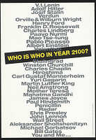 Kyösti Varis – Who is who in year 2100? 