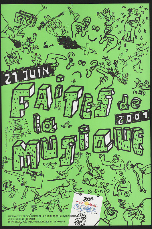 Isabelle Jégo – "Play music" 20 th annual music festival held on 21 June