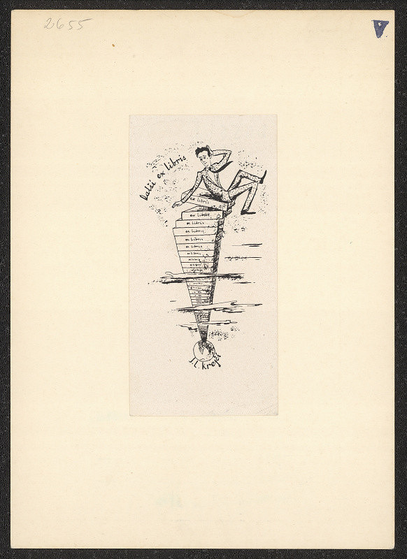 Jiří Vláčil – Další ex libris J.L. Krejčí 