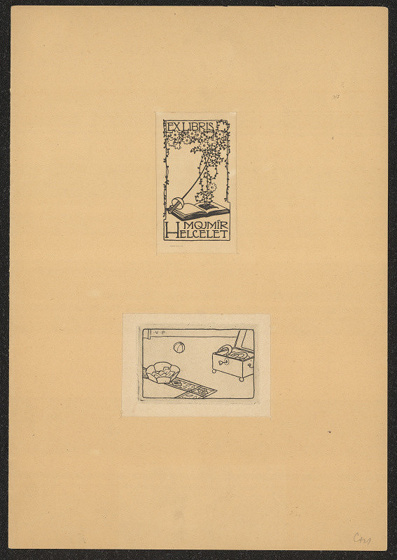 Vojtěch Preissig – Exlibris Mojmír Helcelet