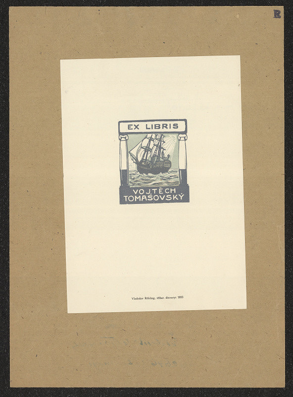 Vladislav Röhling – Exlibris Vojtěch Tomašovský 
