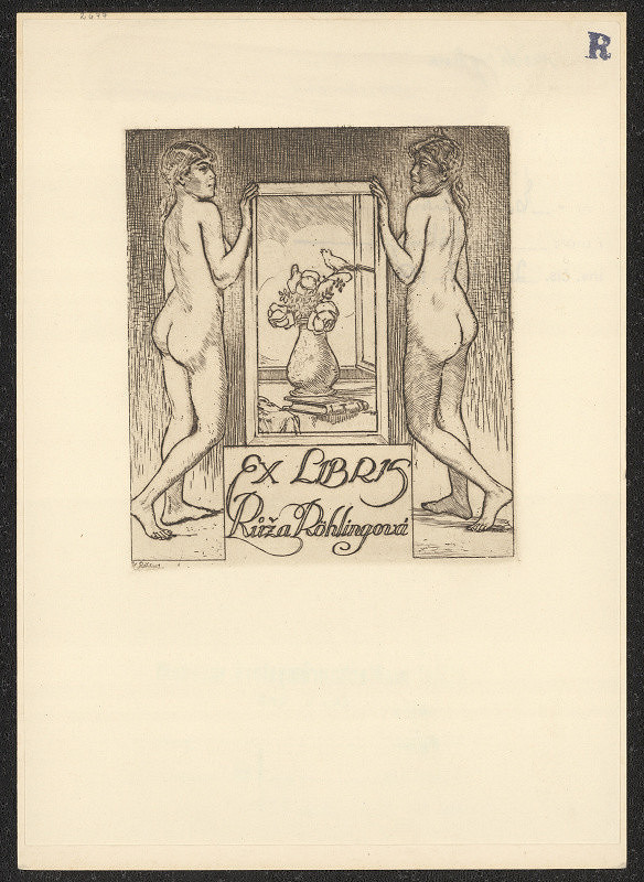 Vladislav Röhling – Exlibris Růžena Rohlingová 