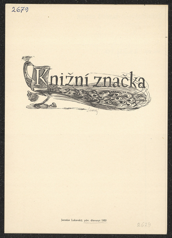 Jaroslav Lukavský – Knižní značka 