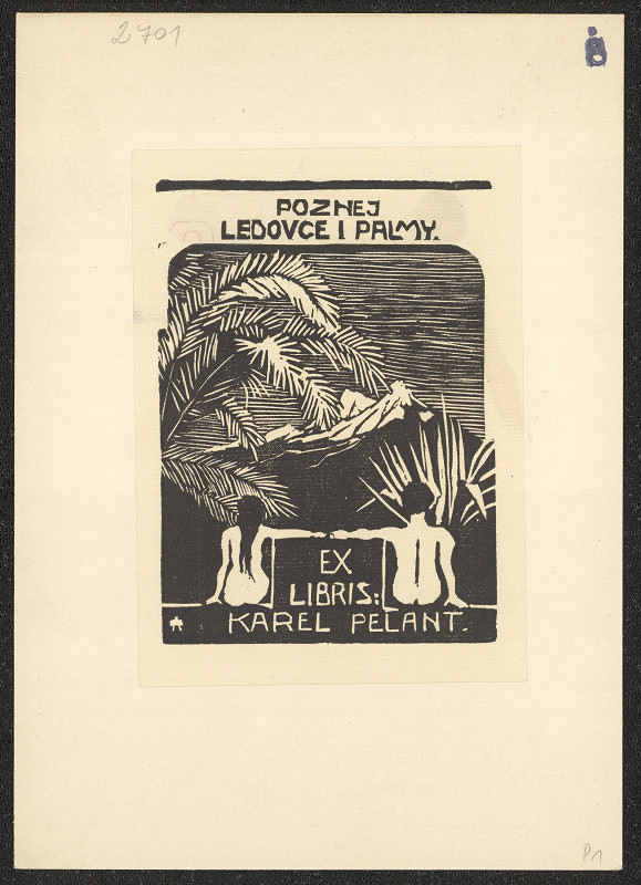 Otakar Štáfl – Ex libris Karel Pelant 