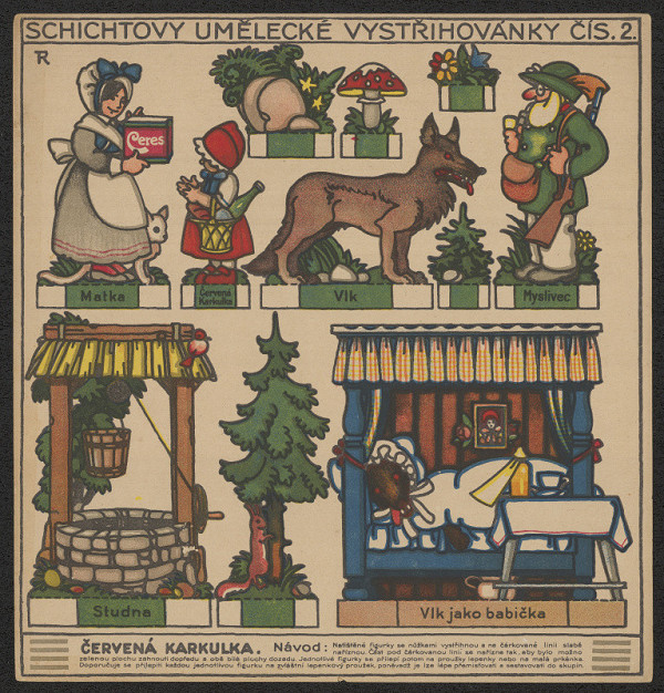 neznámý – Schichtovy umělecké vystřihovánky č. 2 