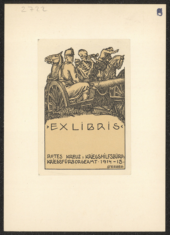 Karl Sterrer – Ex libris Rotes Kreuz 