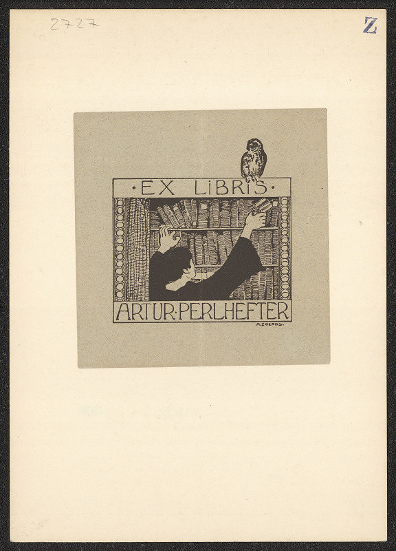 A. Zveros – Ex libris Artur Perlhefter 