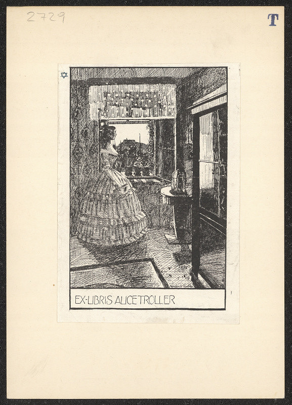 Norbert Troller – Ex libris Alice Troller 