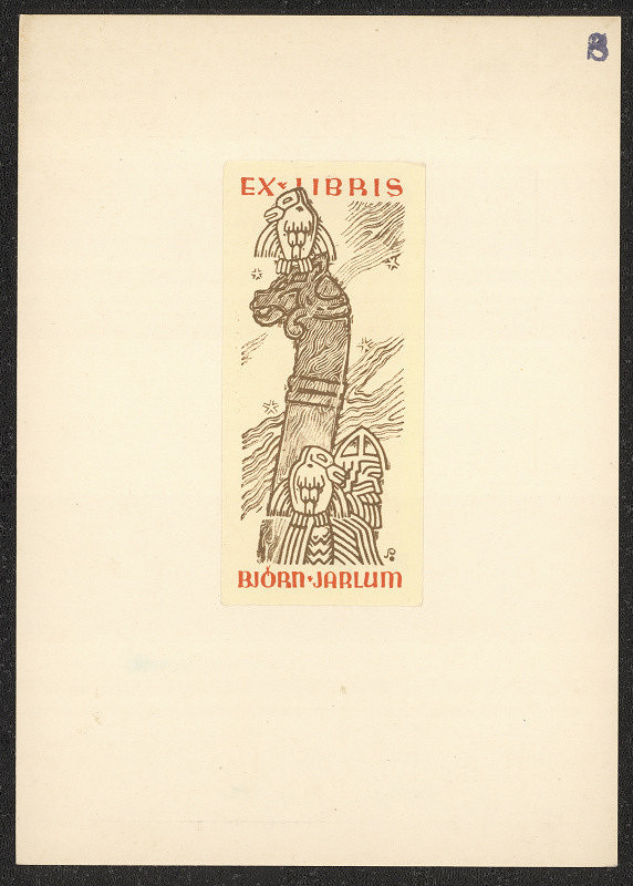 Henry Seljaerven – Ex libris Björn Jarlum 