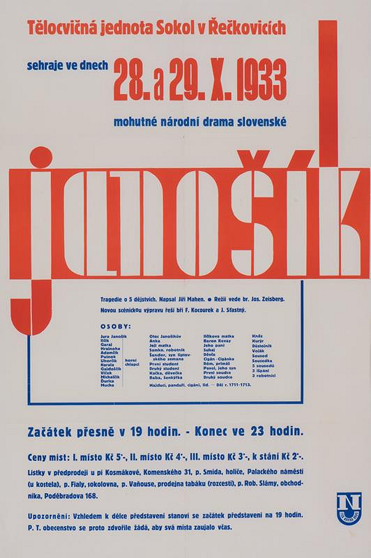 Antonín Jero – TJ Sokol v Řečkovicích, Jánošík 