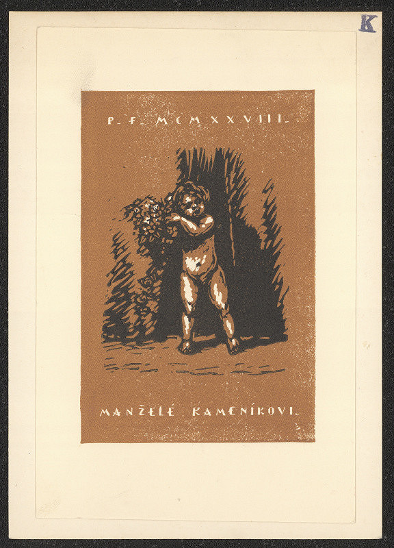 Antonín Kameník – P.F. MCMXXVIII manželé Kameníkovi 