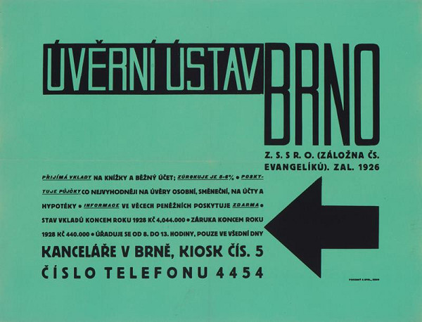 Antonín Jero – Úvěrní ústav Brno 