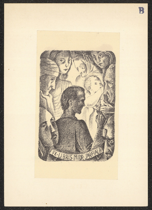 Dobroslava Bilovská – Ex libris MUDr. Jan Fiala 