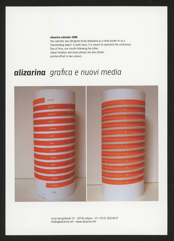 Raffaella Colutto – Alizarina Calendar 2006 