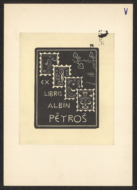 Josef Váchal – Ex libris Albin Pěyroš 