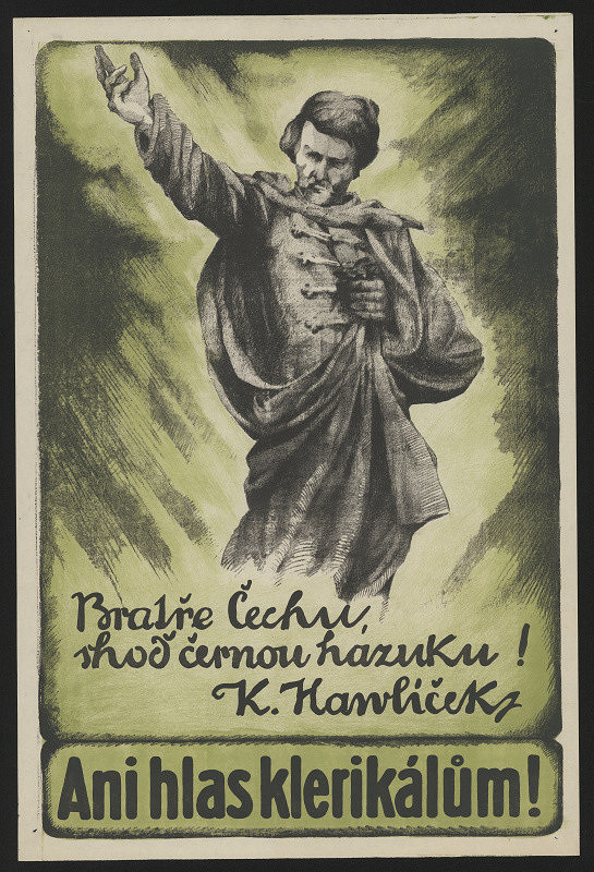 neznámý – Ani hlas klerikálům! 