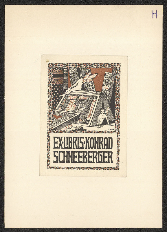 R. Hammer – Ex libris Konrad Schneeberger 