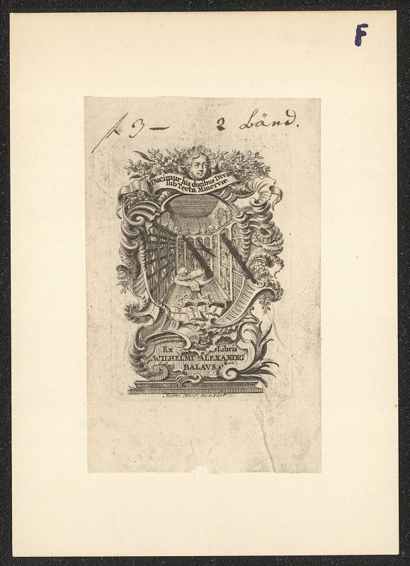 F. Martin – exlibris 