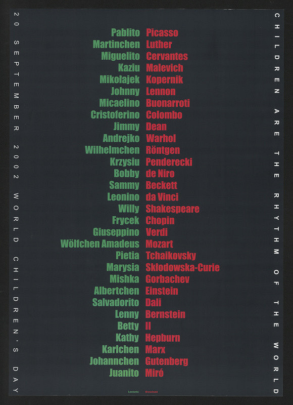 Lex (Leszek) Drewinski – Children Are The Rhytm Of The World