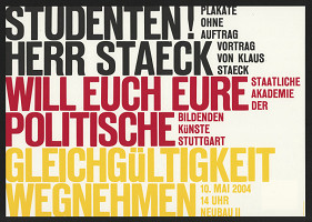 Daniel Wiesmann – Klaus Staeck 