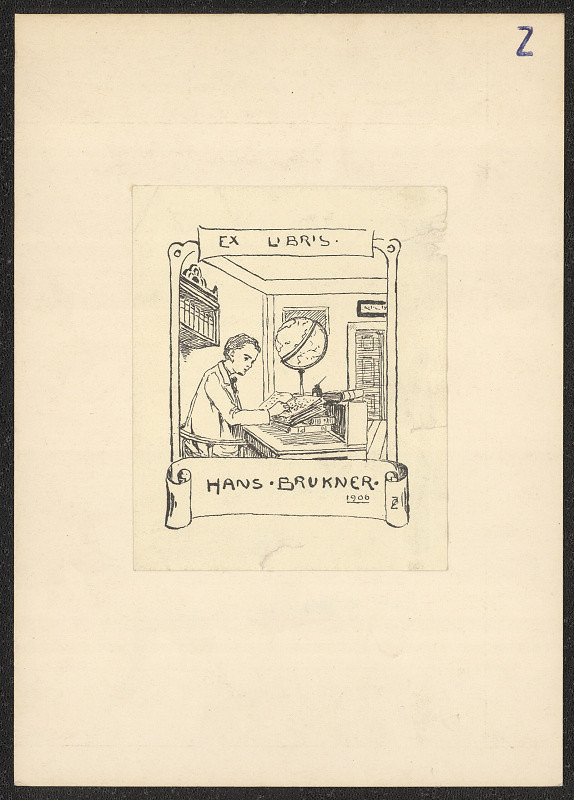 Zeekendorf – exlibris Hans Brukner 