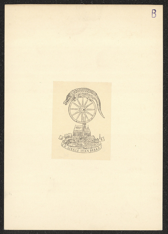 Cyril Bouda – exlibris Ivan Berka 