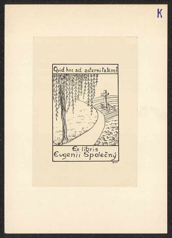 Klierová – exlibris Eugenii Společný 