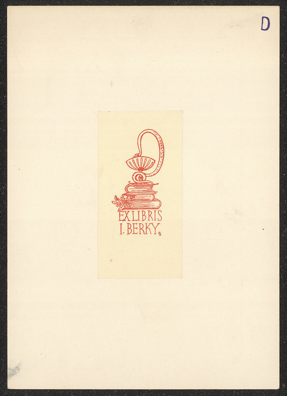 František Doubrava – exlibris I. Berky 